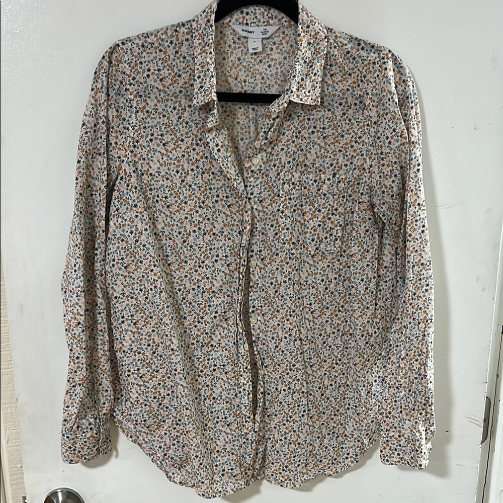 Floral Button Down Shirt